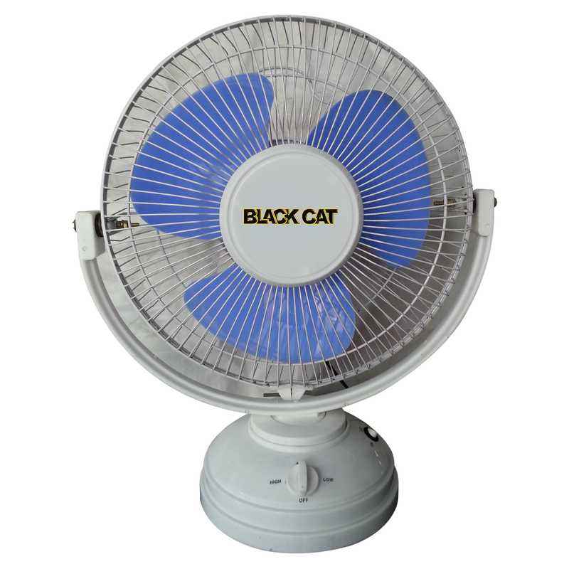 Black Cat Table Fan, Number Of Blades: 3
