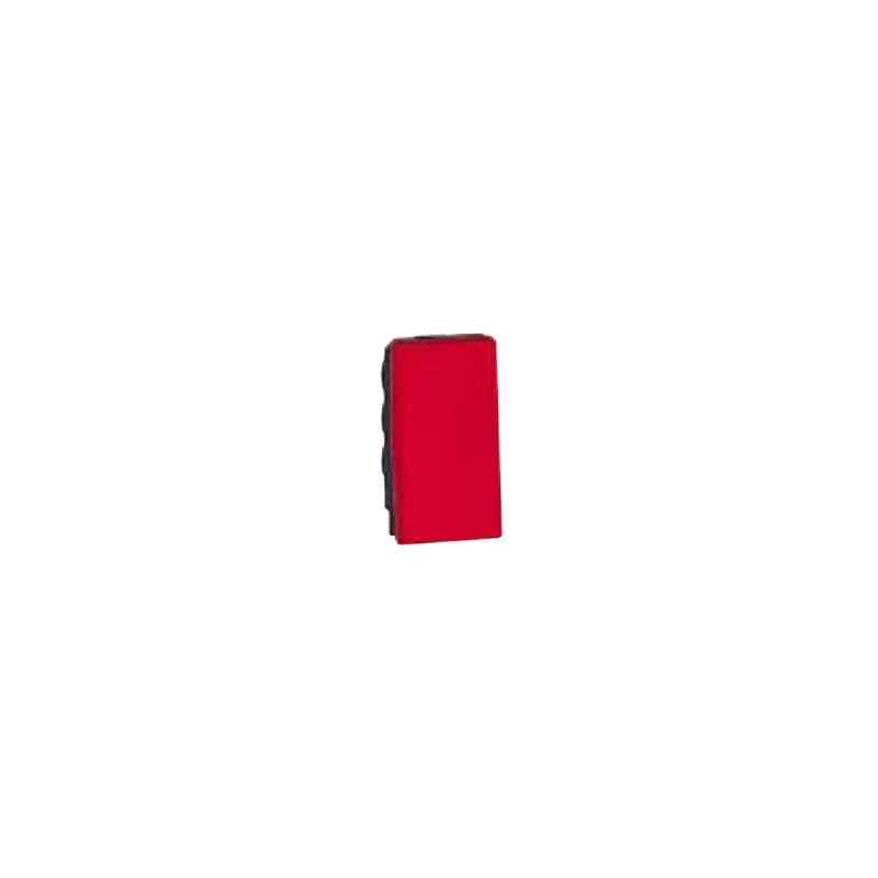 Legrand Arteor 6A 1 Way Square Dedicated Red Switch, 5738 00 (Pack of 20)