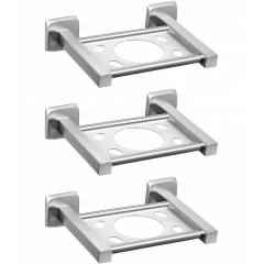 Doyours 3 Pieces SS Tumbler Holder with Steel Glass Set, DY-0897