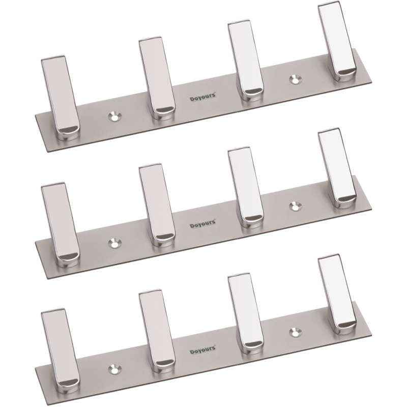 Doyours 3 Pieces 4 Prong Multipurpose Hanger Set, DY-0176