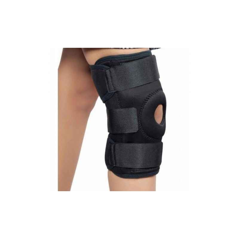 Shakuntla Black Strong Knee Support Brace, Size: XL