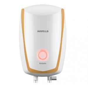 Havells Instanio 6 Litre 5 Star White & Mustard Water Heater, GHWEIAPWH006