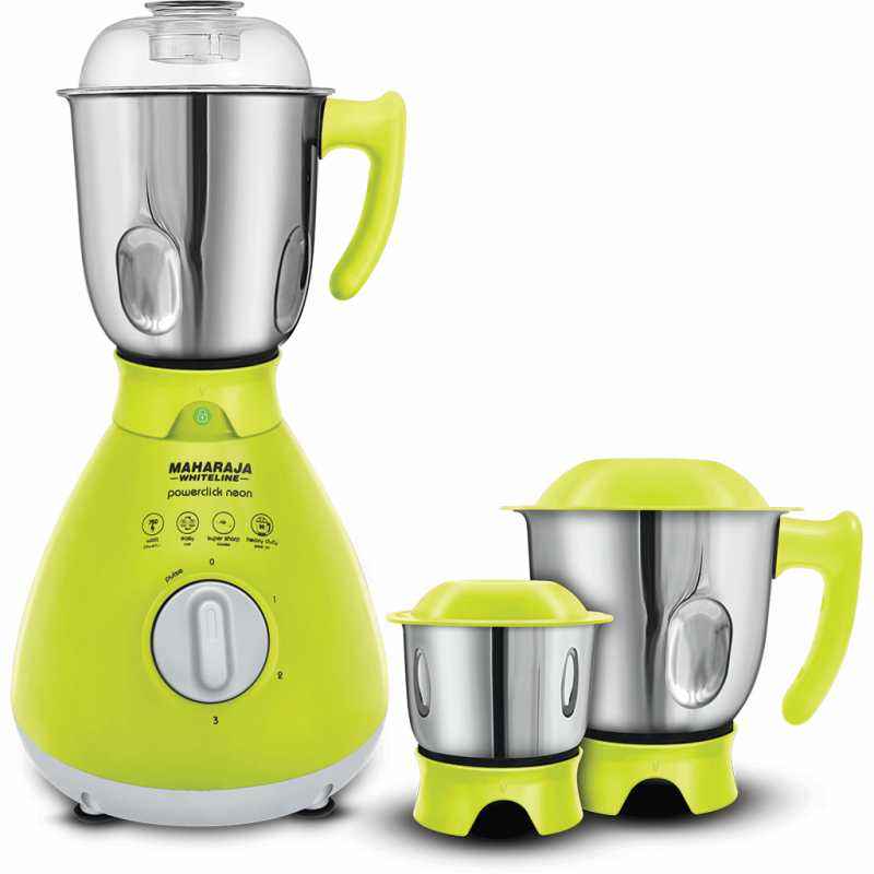 Buy Maharaja Whiteline Easylock 750W Neon Mixer Grinder Online At Best Price On Moglix