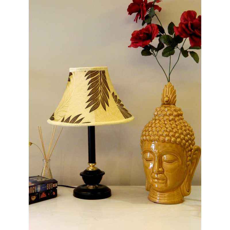 Tucasa Table Lamp with Poly Silk Shade, LG-509, Weight: 500 g
