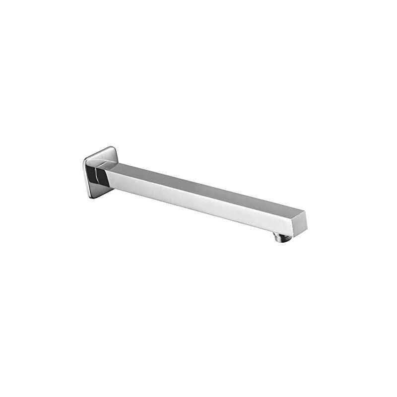 Kamal ARM-0204 15 inch Square Stainless Steel Shower Arm & Shower Head