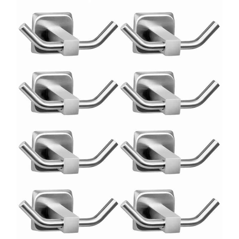Doyours 8 Pieces Stainless Steel Robe Hook Set, DY-0909