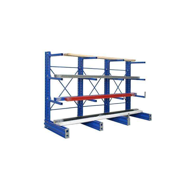 Mild Steel Cantilever Storage Rack, Load Capacity: 250-1000 kg