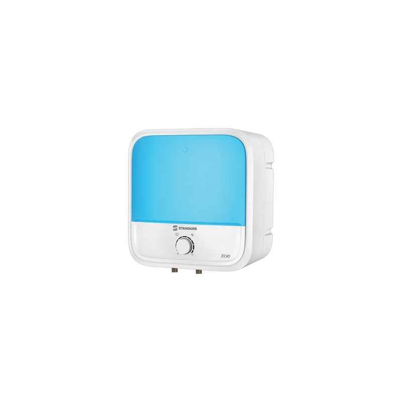 Standard Zoe 10 Litre White & Blue Storage Water Heater, GSWQZOTWB010