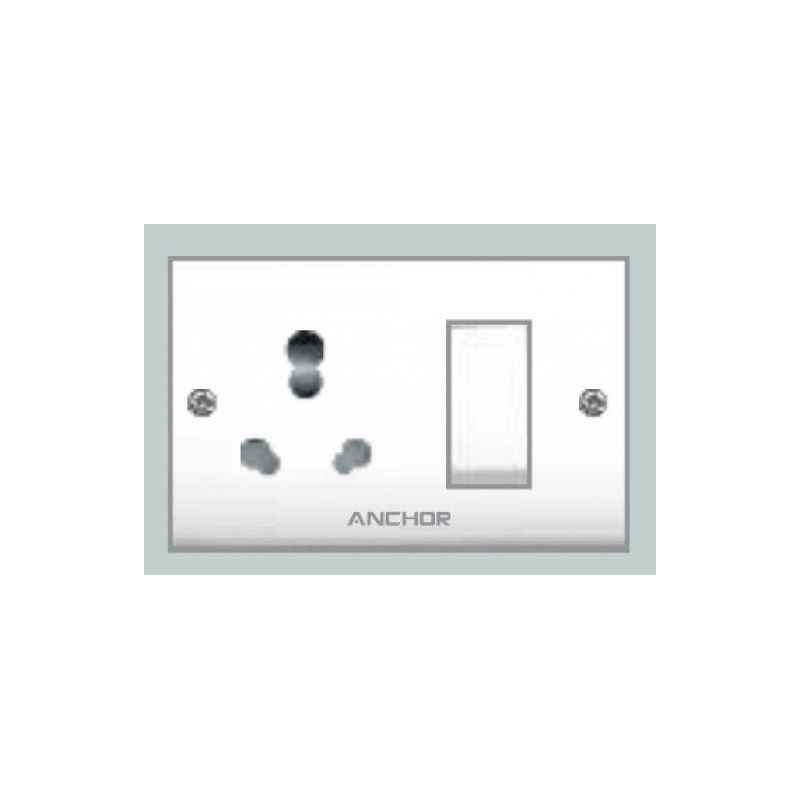 Anchor Penta Capton White Uni S.S. Combined, 39447 (Pack of 10)