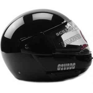 Studds Ninja Black Flip up Helmet, Size (Large, 580 mm)