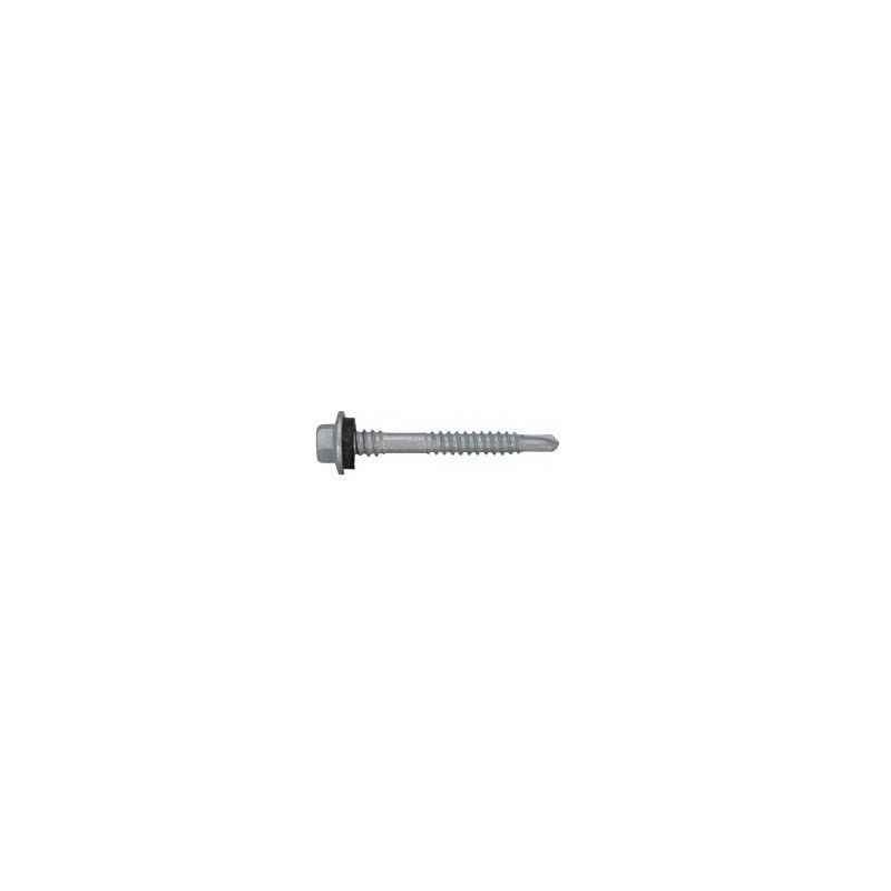Star Double Thread Hex Head Cap Self Drilling Screws, Size: 12x68 mm (Pack of 6)