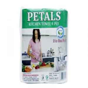 Petals 4 Ply Kitchen Towel (Pack of 2)