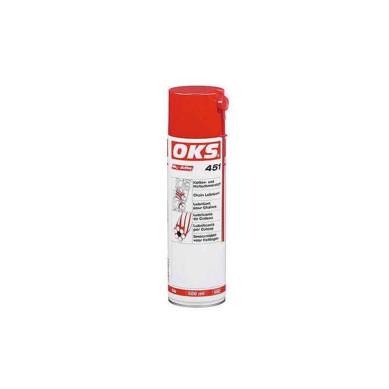 OKS 451 500ml Adhesive Chain Lubricant Spray