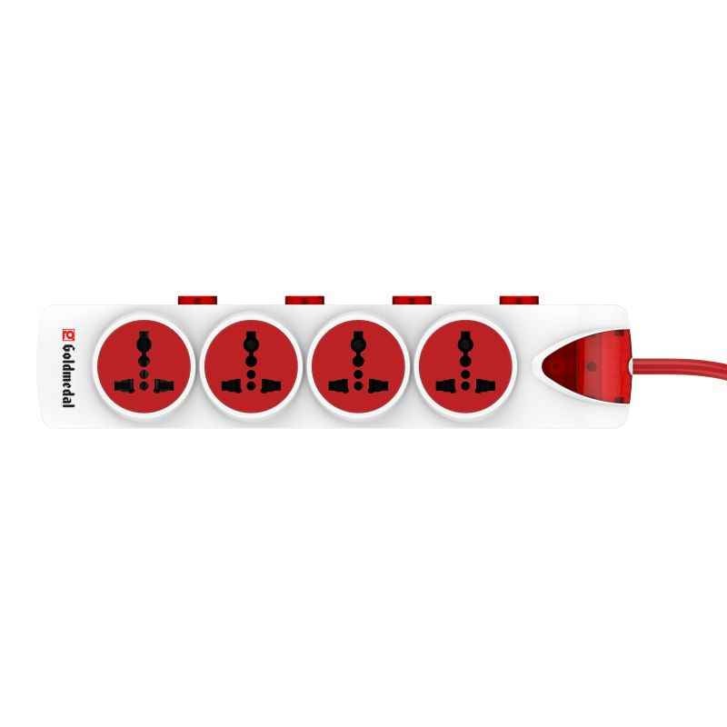 Goldmedal Plugged-In 4x4 Power Strip, 09209