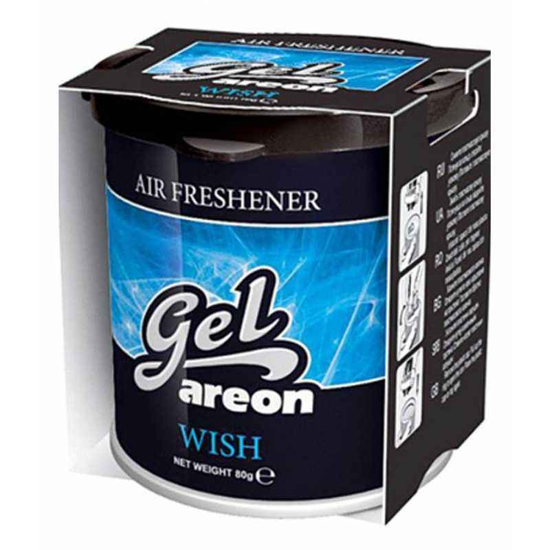 Areon 80g Wish Gel Air Freshener for Car