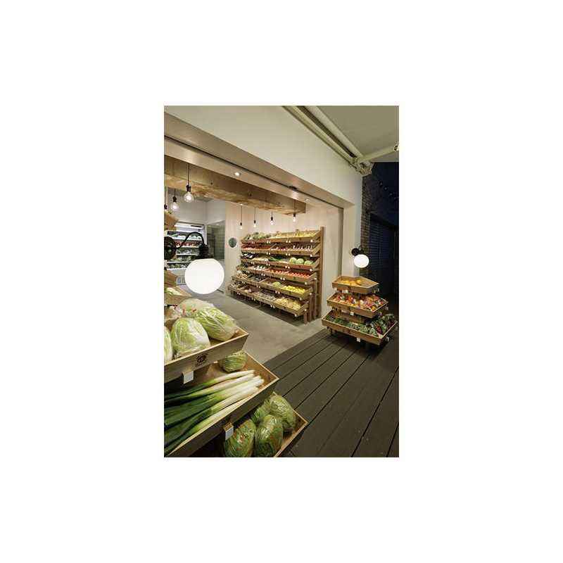 Wooden Fruit & Vegetable Rack, Load Capacity: 0-50 kg