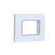 GM Glossy White CASA VIVA Plate with Support Frame, PX SF 03 009-W