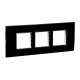 GM Glossy Black CASA VIVA Plate with Support Frame, PX SF 06 018-B