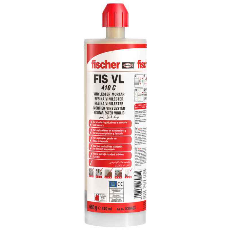 Fischer 539463 Injection Mortar, FIS VL 410 C