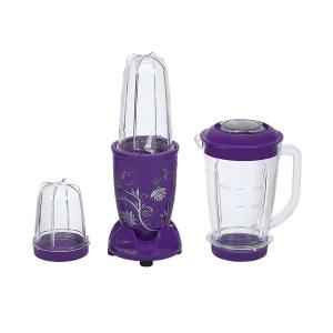 Wonderchef Nutriblend 400W Purple Hand Blender with 3 Pieces Jars