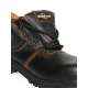 Safari Pro Richmond Black Steel Toe Labour Work Safety Shoes Size: 8