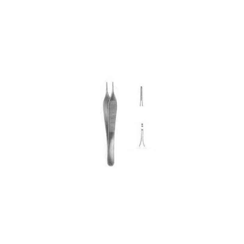 Downz 12cm T Micro Adson Dissecting Forceps, DT-121-12