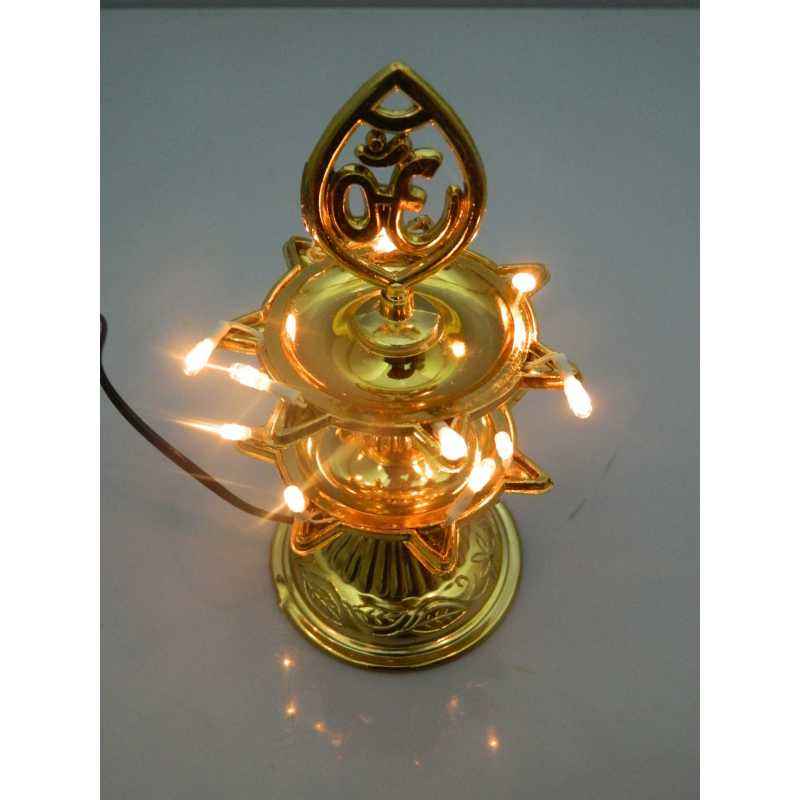 Tucasa Golden 14 Deep Om Lamp, DW-349