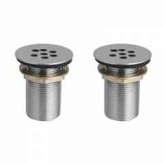 Kamal Flat Waste Coupling Crystal, WCL-0463-S2 (Pack of 2)