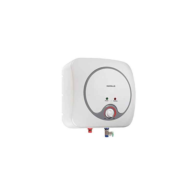 Buy Havells 15 Litre SWH SP White u0026 Grey Quatro Storage Water Heater,  GHWEQTTWH015 Online At Best Price On Moglix