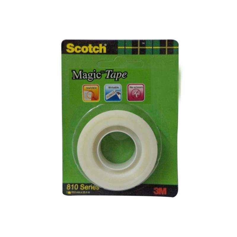 3M Scotch 25.4m Magic Tape, IA810100304 (Pack of 2)
