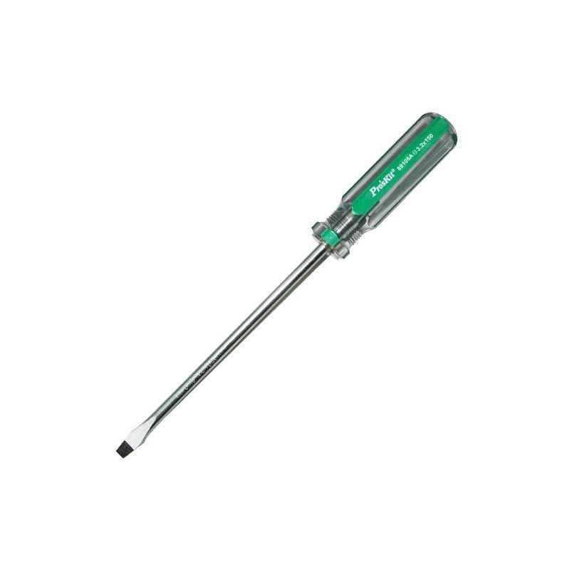 Proskit 89106A Line Color Slotted Screwdrivers (3.2x150mm)