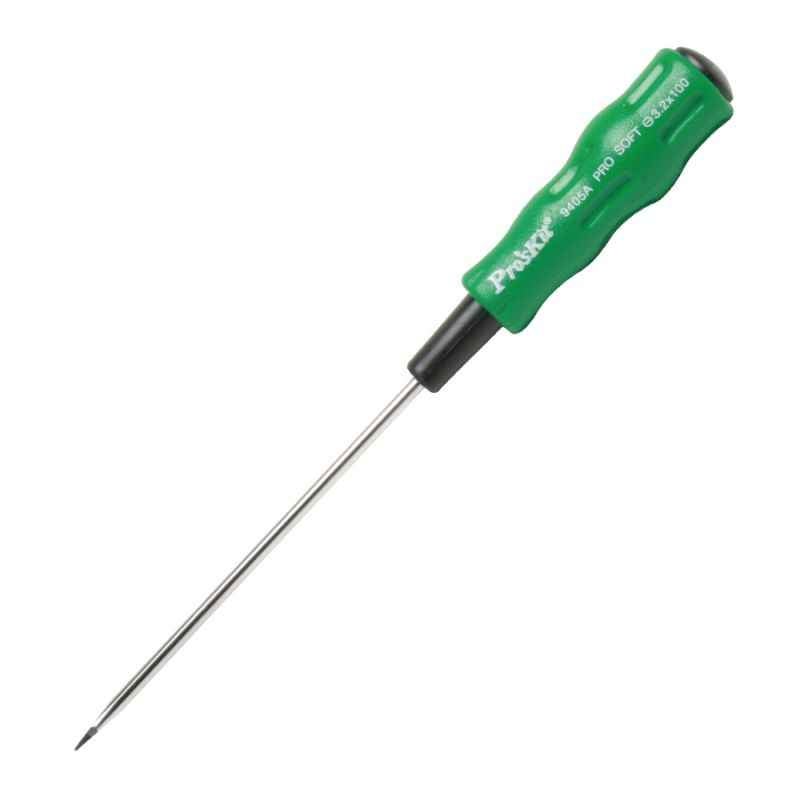 Proskit 89405A ProSoft S/D Slotted Screwdriver (3.2x100mm)