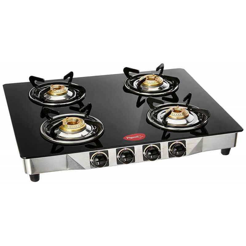 pigeon glass top gas stove