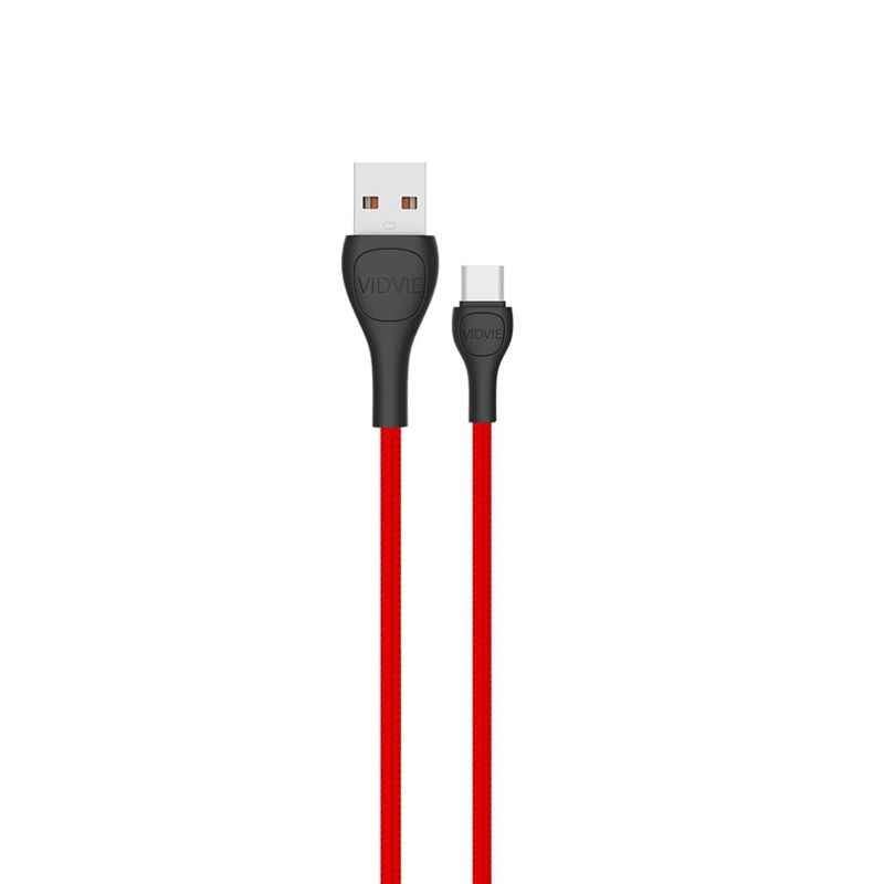 Vidvie 1.5m Red Type-C High Speed Charging Cable, CB424t-tcRE