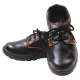 Polo Indcare Rio Low Ankle Steel Toe Black Work Safety Shoes, Size: 7