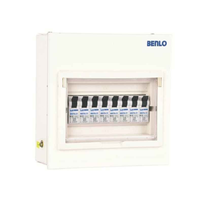 Benlo 10 Way Single Phase MCB Distribution Boards, BEA010 (Pack of 12)