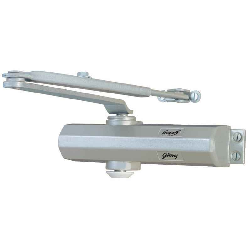 Godrej C-071 Silver Hydraulic Door Closer, 6800