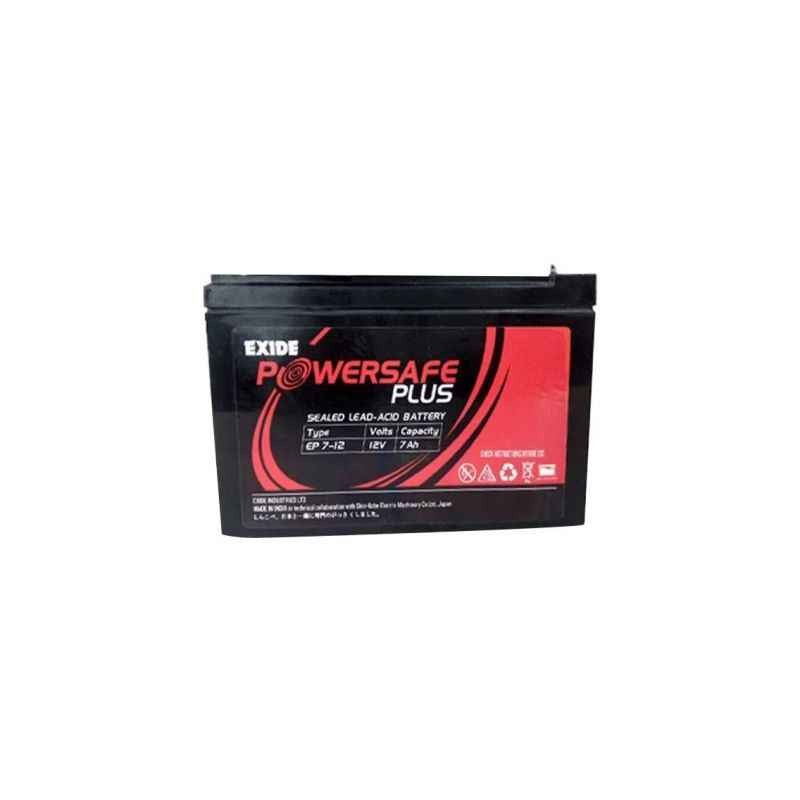 Exide 7Ah 12V Powersafe Dry Battery, EP7-12