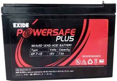 Buy Exide 7ah 12v Powersafe Dry Battery Ep7 12 Online At Best Price On Moglix