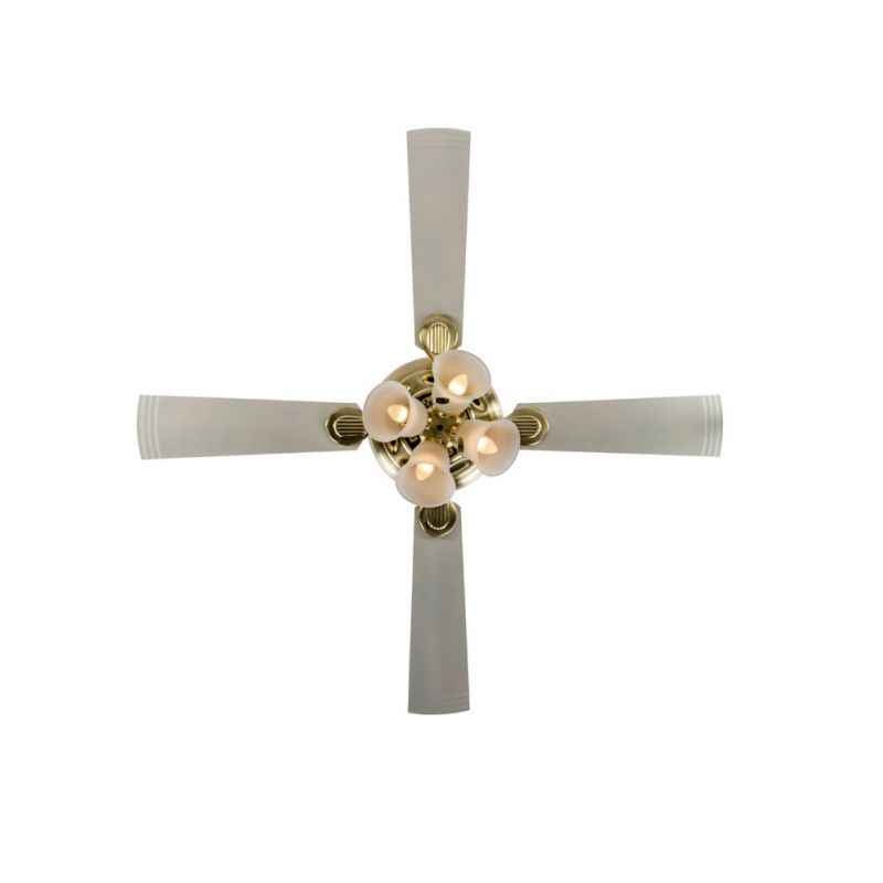 Usha 310rpm Gold Fontana Orchid Ceiling Fan, Sweep: 1280 mm