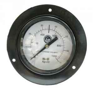 Bellstone 0-30psi Mild Steel Black Pressure Gauge, 77774446