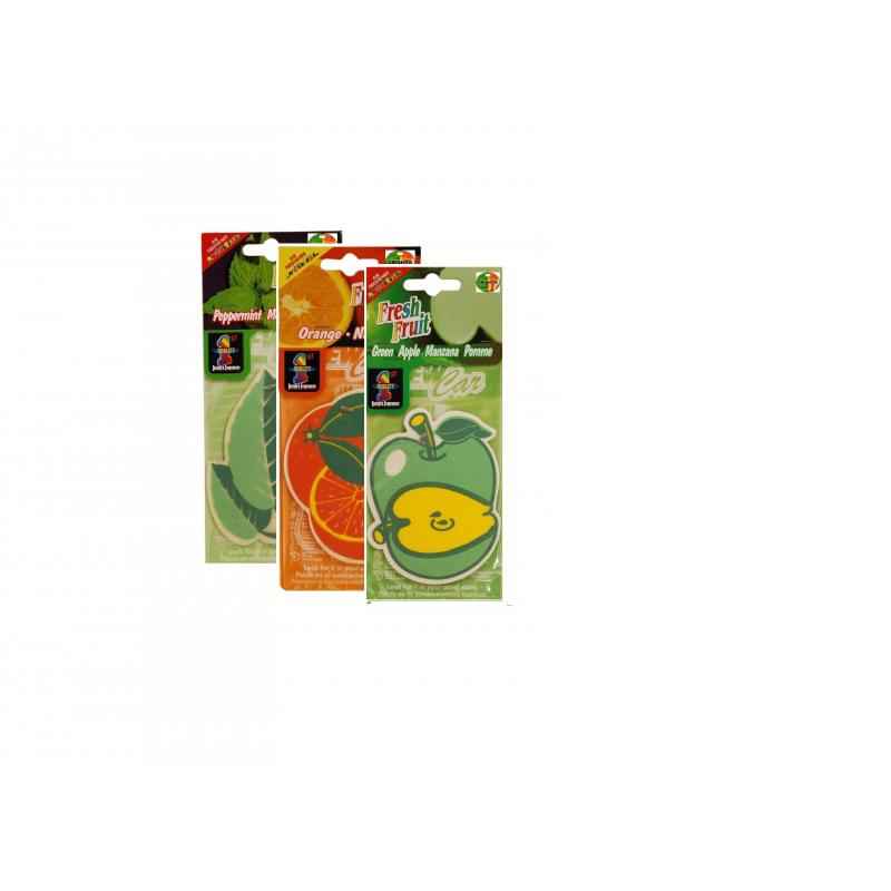 Air Show Peppermint, Orange & Green Apple Hanging Air Freshener Set, P36