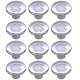 Abyss ABDY-1198 Chrome Finish Stainless Steel Apple Cabinet Knobs (Pack of 12)
