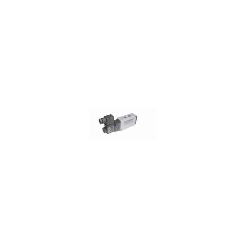 Janatics 5/2 Type G1/4 Single Solenoid Spring Return Valve, DS555SR61-W