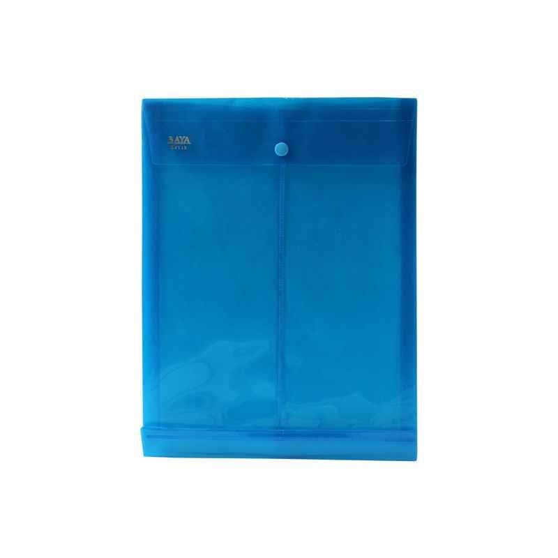 Saya SY118 Tr-Blue Vertical Button Envelope, Weight: 33.4 g