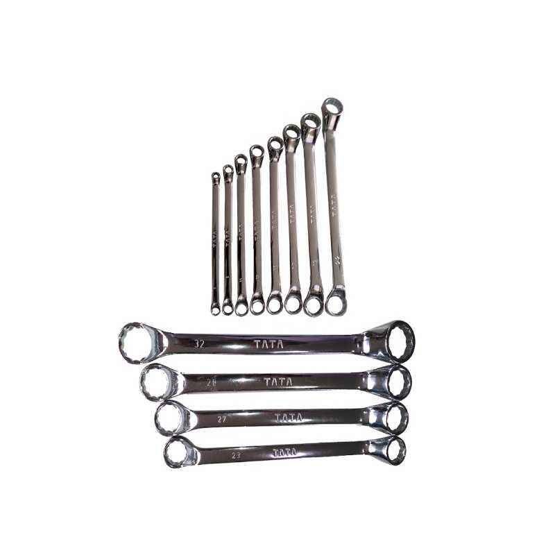 Buy Taparia 21 X 23 mm Chrome Finish Ring Spanner (Pack of 5 Pcs) Online at  Best Prices in India