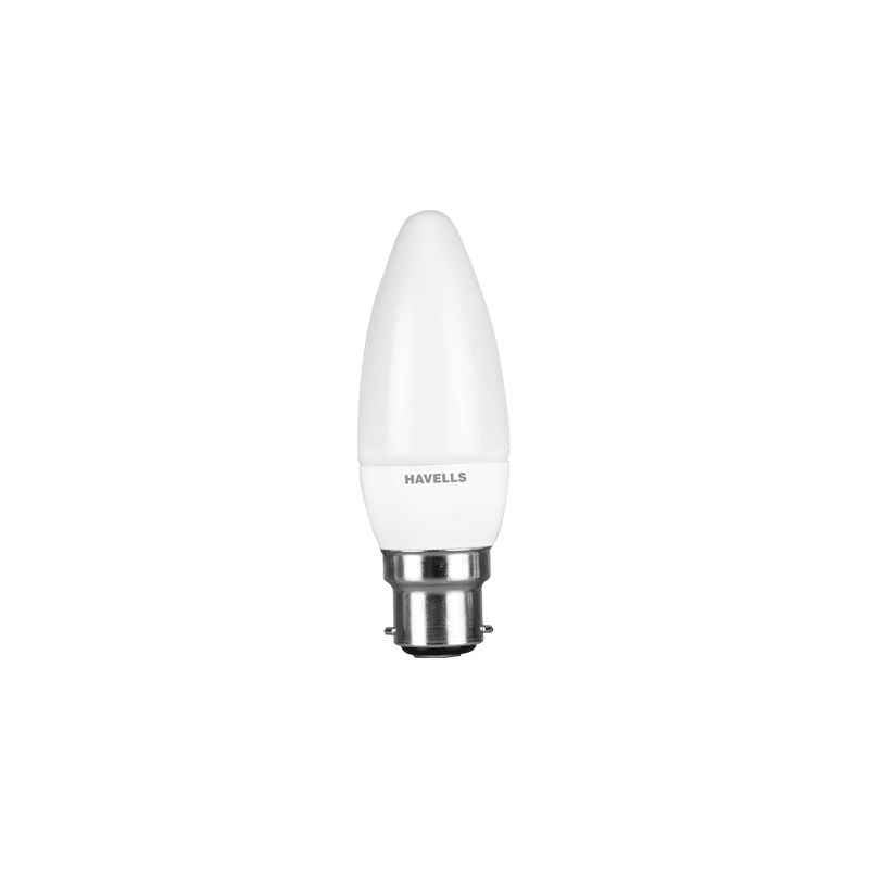 Havells 3W B-22 Warm White Lumeno LED Candle Bulb (Pack of 6)