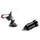 Evergreen Combo of Car Charger & Universal Mobile Holder