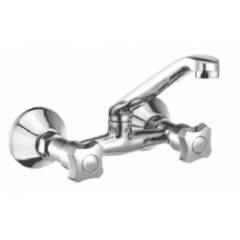 Cera Lotus Quarter Turn CL119 Wall Mounted Sink Mixer