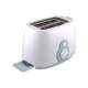 Morphy Richards 2 Slices 800W White Pop Up Toaster, AT-202